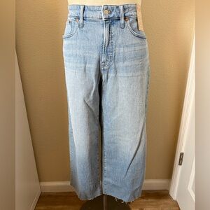 Madewell The Perfect Vintage Wide-Leg Crop Jean
